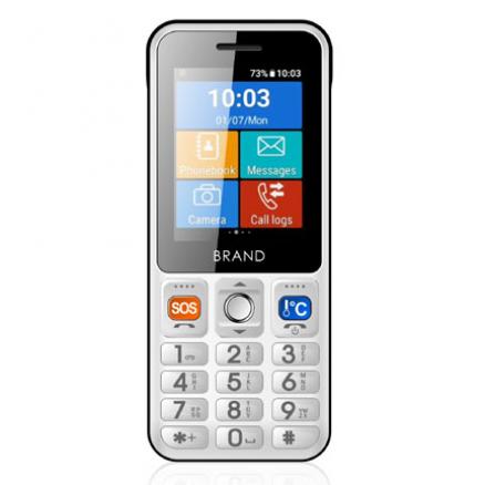 Infrared body temperature 4g feature phone