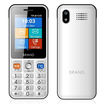 Infrared body temperature 4g feature phone