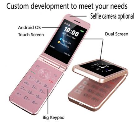 custom flip android phone