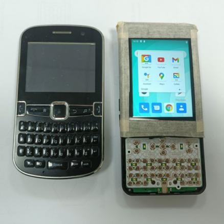 Qwerty Smartphone 4g android with full keyboard