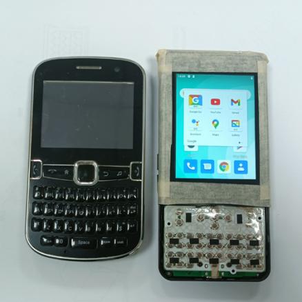 4G lte dual sim volte android qwerty mobile phone with physical keyboard