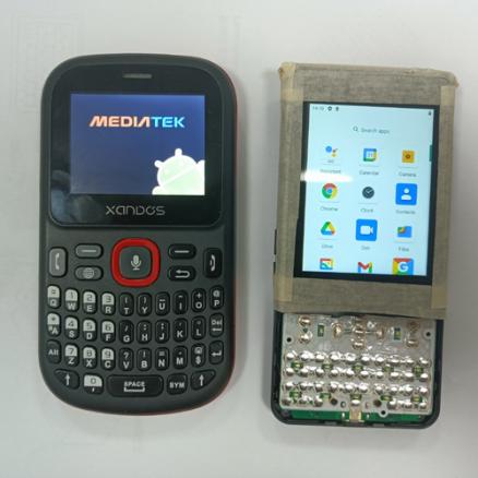 4G lte dual sim volte android qwerty mobile phone with physical keyboard