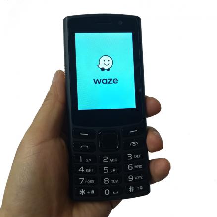 4g keypad phone with waze