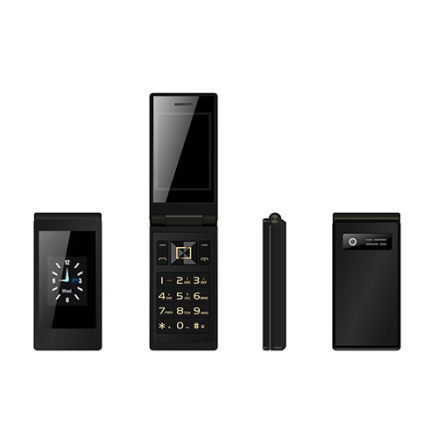 odm 4g android flip phone