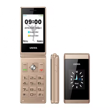odm 4g android flip phone