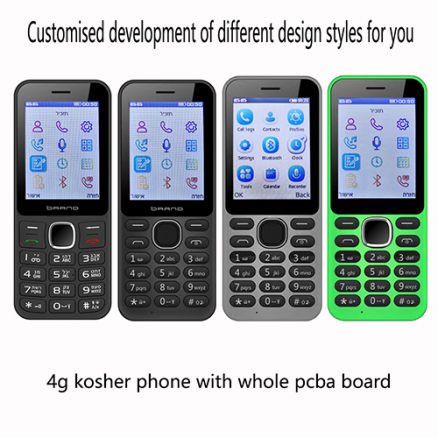 2.4 inch 4g kosher mobile phone